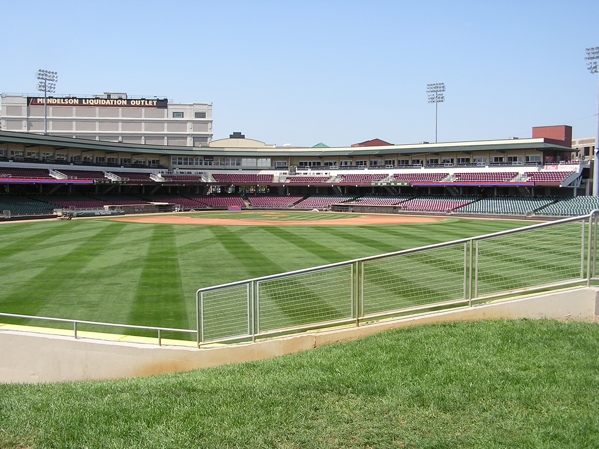 A beautiful ballpark in Dayton, Ohio